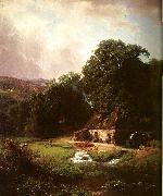 The Old Mill, Bierstadt, Albert